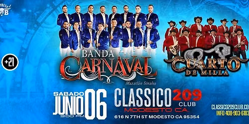 Banda Carnaval — Clasico 209 Modesto