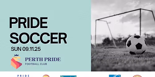 Pride Soccer - with Perth Pride FC