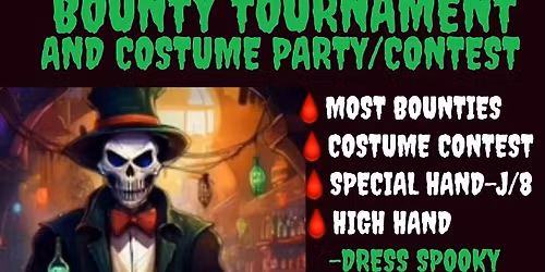 BOUNTY TOURNAMENT & COSTUME PARTY\/CONTEST @ BUFFALO WILD WINGS IN CORAL SPRINGS