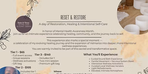 Reset & Restore