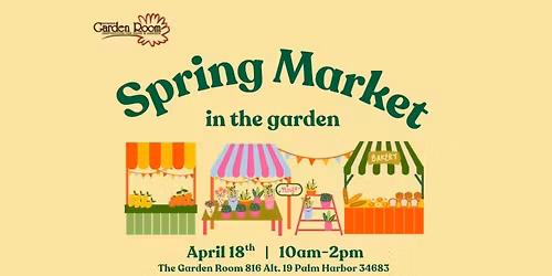 Spring Market in The Garden