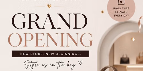 Opening of our BRAND NEW STORE!!!!!!!!!!!