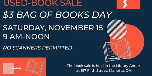 Marietta Friends of the Library Used-Book Half-Day Bag Sale