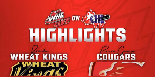 Prince George Cougars at Brandon Wheat Kings