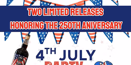 Free 4th of July Party + Bottle Release Party(RSVP=shot glass+coffee sample