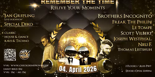 04.04.2026 - Remember The Time - Brothers Incognito