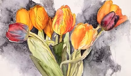 Bloomin' Time Watercolor Workshop with Stephanie McQuade