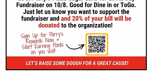 Still I Run Dine to Donate Fundraiser @Parrys!