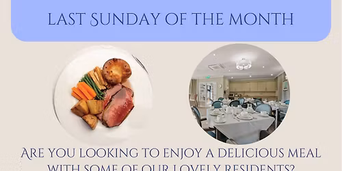 Over 70's Spare Chair Sunday