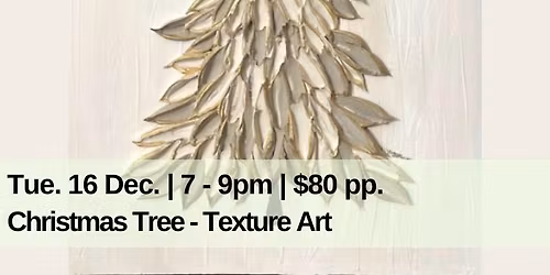 Christmas Tree - Texture Art