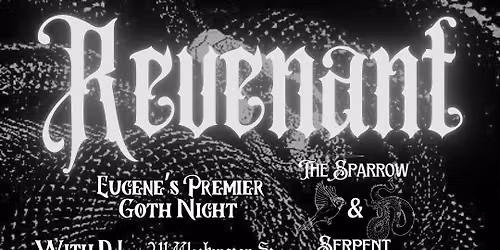 REVENANT Goth Night