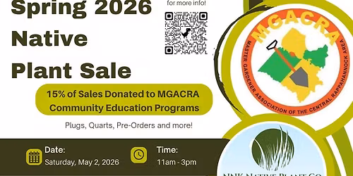 Spring 2026 Native Plant Sale