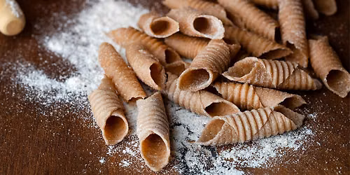 Handmade Pastas:  Garganelli, Farfalle, and Cavatelli