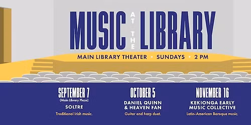 Music at the Library with Kekionga Early Music Collective