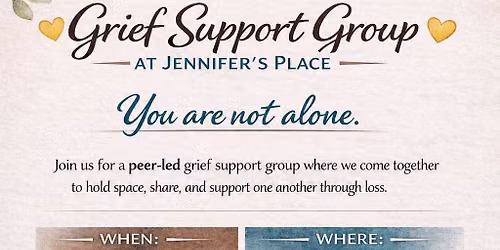 Monthly Peer-led Grief Group
