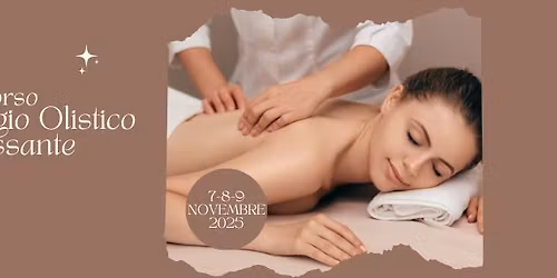 Corso base di Massaggio Olistico