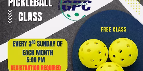 Intro To Pickleball Class