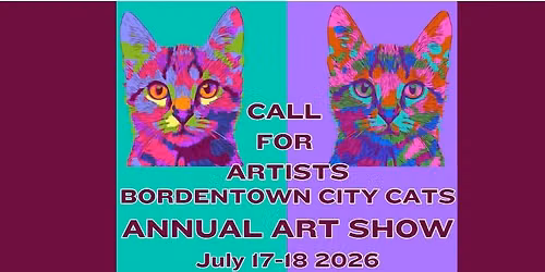 Bordentown City Cats Fourth Annual Art Show