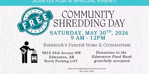 FREE Community Shredding Day