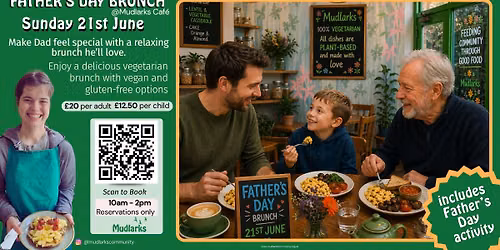 Father\u2019s Day Brunch @ Mudlarks Caf\u00e9