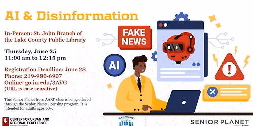Senior Planet: AI & Disinformation