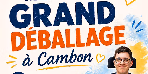 \u2728 NOTRE PREMIER \u00c9V\u00c9NEMENT SOLIDAIRE \u2728 Grand d\u00e9ballage !!