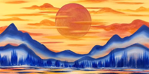 Paint and Sip Event: Mountain Glow