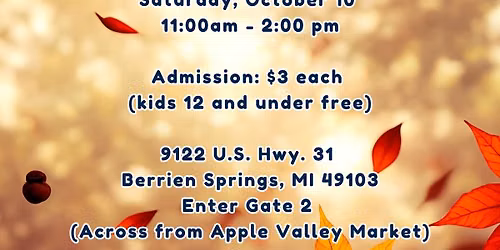 2026 Berrien County Fall Mom2Mom Sale