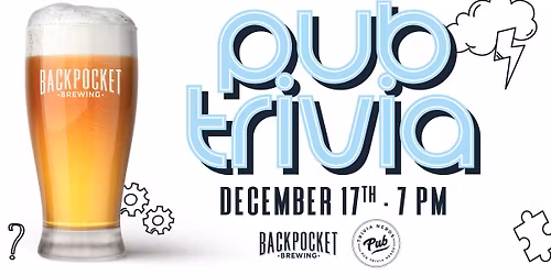 Pub Trivia at Backpocket Brewing