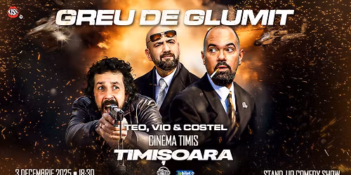 TIMI\u0218OARA | Greu de glumit cu Teo, Vio \u0219i Costel - Stand Up Comedy Show