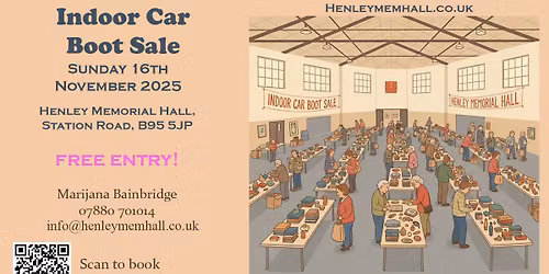 Indoor Car Boot Sale