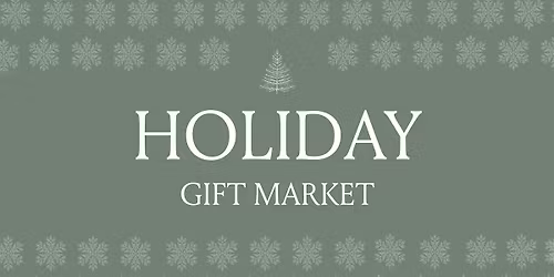Holiday Gift Market at Sacred Society