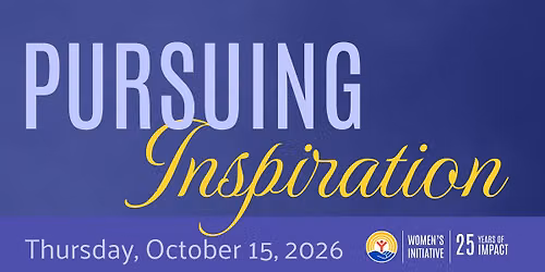 Pursuing Inspiration 2026