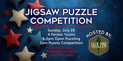 500 Piece Puzzle Contest at Jack Pine
