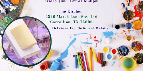 Paint and Sip Cake Class