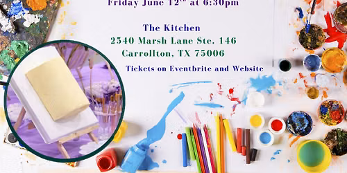 Paint and Sip Cake Class