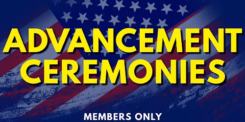 Rank Advancement Ceremonies
