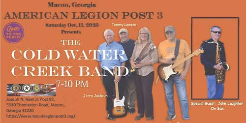 COLD WATER CREEK BAND at the LEGION