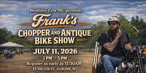 Frank's Chopper and Antique Bike Show