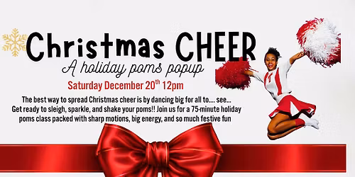 Christmas CHEER: A Holiday Poms Pop-Up