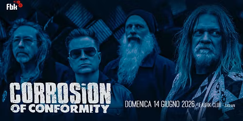 Corrosion Of Conformity (U.s.a.) live @Fabrik-Cagliari