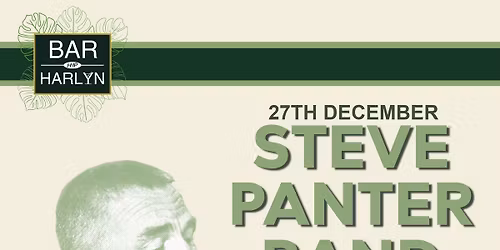 STEVE PANTER BAND- Live at Bar Harlyn Dec 27th.