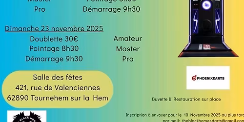 open The Black Horses Darts 