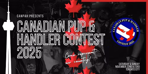 Canadian Pup & Handler Contest 2025