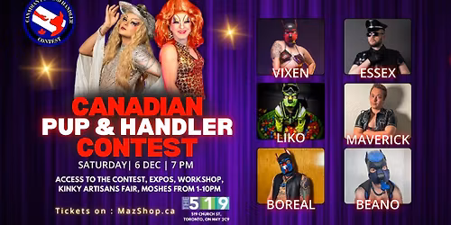 Canadian Pup & Handler Contest 2025