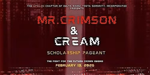 Mr. Crimson & Cream Scholarship Pageant