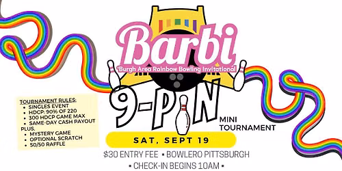 BARBI 9-Pin Fundraiser Tournament - September Edition