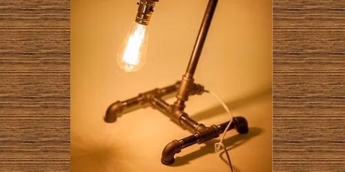 DIY Industrial Pipe Lamp Workshop