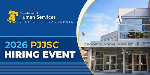 Department of Human Services Hiring Event for Juvenile Detention Counselors