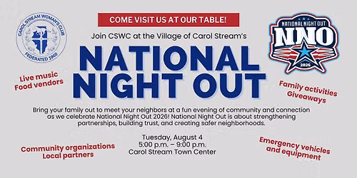 CSWC at National Night Out